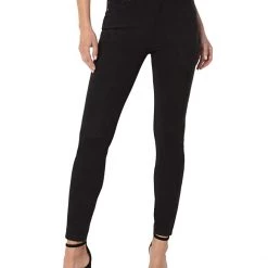 Liverpool Madonna Sueded Scuba Skinny Pants