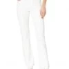 Paige High-Rise Laurel Canyon 32" w/ Raw Hem in Crisp White | Jeans -Paige Sales Store 615UUTgkngL. AC SR736920