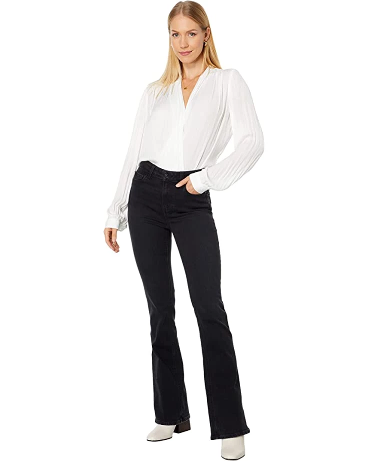 Paige 32" High-Rise Laurel Canyon in Black Willow | Jeans 6 Paige 32" High-Rise Laurel Canyon in Black Willow | Jeans - Image 4