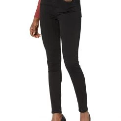 Liverpool Abby Skinny Jeans in Black Rinse