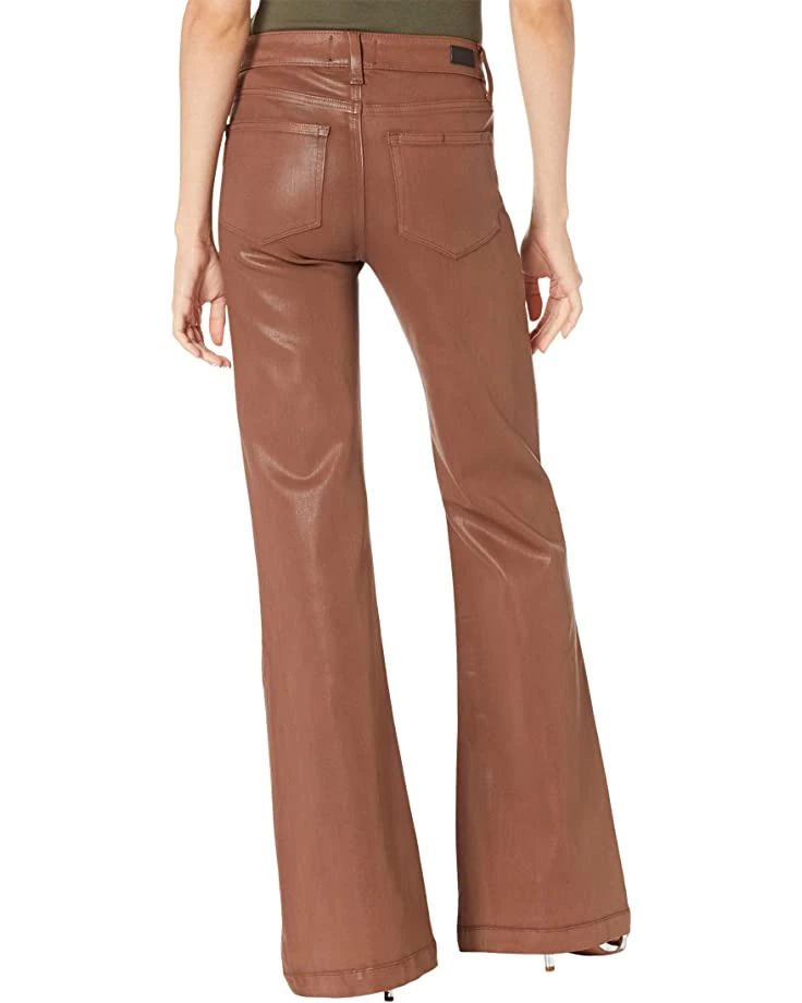 Paige Genevieve in Cognac Luxe Coating | Jeans 4 Paige Genevieve in Cognac Luxe Coating | Jeans - Image 2