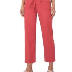 Liverpool Selftie Belted Stovepipe 27" | Pants