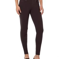 Liverpool Gia Glider/Revolutionary New Skinny Pull-On Knit Super Stretch Ponte Pants -Paige Sales Store 61YDCDCwSwL. AC SR736920