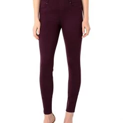 Liverpool Gia Glider/Revolutionary New Skinny Pull-On Knit Super Stretch Ponte Pants