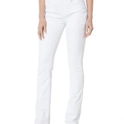 Paige Hourglass in Crisp White | Jeans