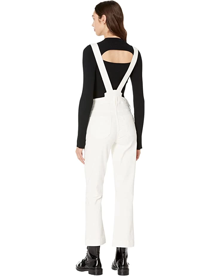 Paige Claudine Overalls in Blank Canvas | Pants 4 Paige Claudine Overalls in Blank Canvas | Pants - Image 2