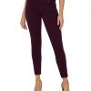 Liverpool Gia Glider Pull-On Ankle Skinny 28" in Raisin | Jeans
