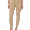 Liverpool Gia Glider Crop in Latte | Jeans