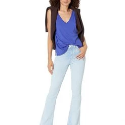 Paige High-Rise Laurel Canyon Seam Fly in Kitley Distressed | Jeans -Paige Sales Store 61i7H 60DRL. AC SR736920