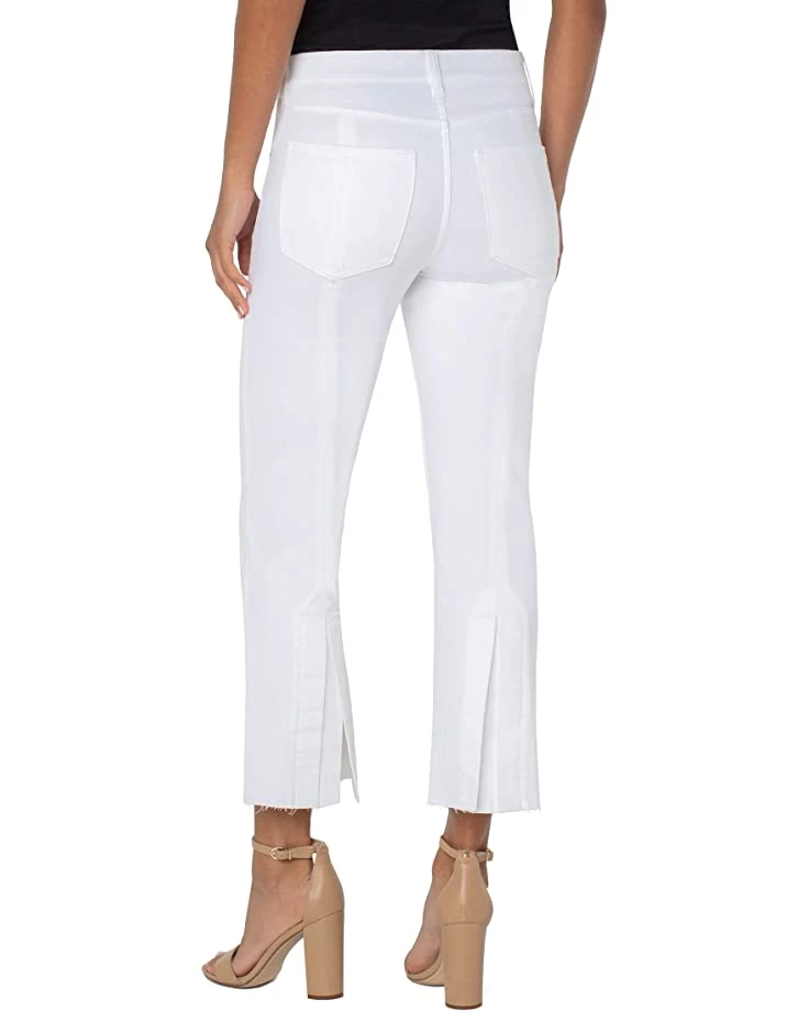 Liverpool Gia Glider Crop Flare in Bright White | Jeans 4 Liverpool Gia Glider Crop Flare in Bright White | Jeans - Image 2