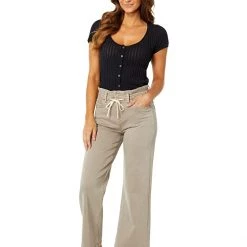 Paige Carly w/ Waistband Tie | Pants -Paige Sales Store 61pFV1X5mwL. AC SR736920