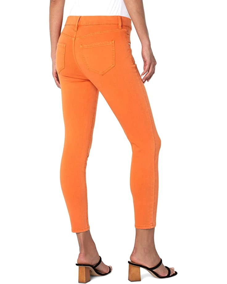 Liverpool Gia Glider Crop Skinny in Orange Twist | Jeans 4 Liverpool Gia Glider Crop Skinny in Orange Twist | Jeans - Image 2