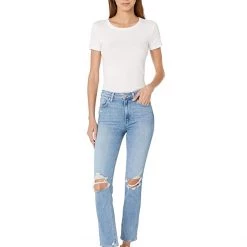 Paige Sarah Slim in Nola Destructed | Jeans -Paige Sales Store 61rTNi0P aL. AC SR736920