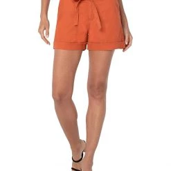 Liverpool Encased Self Tie Relaxed Shorts