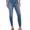 Liverpool Abby High-Rise Ankle Skinny w/ Exposed Buttons in Rodeo | Jeans
