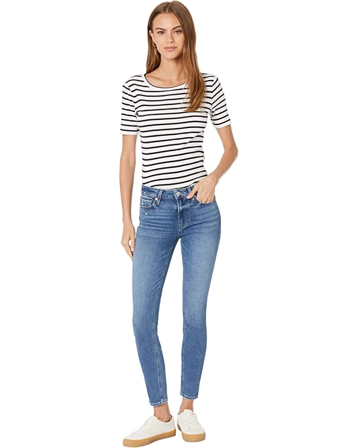 Paige Hoxton Ankle in Rock Show Distressed | Jeans 6 Paige Hoxton Ankle in Rock Show Distressed | Jeans - Image 4