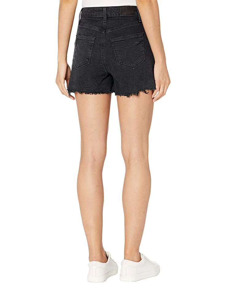 Paige Dani Shorts in Dark Raven Destructed 4 Paige Dani Shorts in Dark Raven Destructed - Image 2