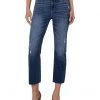 Liverpool Kennedy Crop Straight Eco Jeans w/ Cut Hem 27" in Wateree -Paige Sales Store 719thXT NvL. AC SR736920