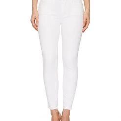 Paige Hoxton Crop in Crisp White | Jeans