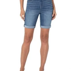 Liverpool Chloe Pull-On Bermuda in Bixby | Shorts