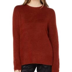 Liverpool Long Sleeve Raglan Sweater w/ Side Slit | Sweaters -Paige Sales Store 71EQ8WiFbOL. AC SR736920