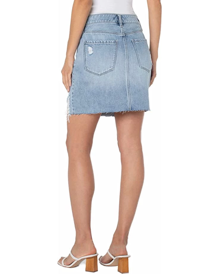 Liverpool Fray Edge Skirt in Evanston | Skirts 4 Liverpool Fray Edge Skirt in Evanston | Skirts - Image 2
