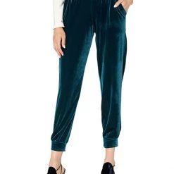 Liverpool Pull-On Stretch Velvet Joggers | Pants 12 Liverpool Pull-On Stretch Velvet Joggers | Pants -Paige Sales Store 71OJMdErGrL. AC SR736920