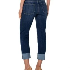 Liverpool Marley Girlfriend Raw Cut Cuff 27" in Casares | Jeans 5 Liverpool Marley Girlfriend Raw Cut Cuff 27" in Casares | Jeans -Paige Sales Store 71TzUCoGHL. AC SR736920