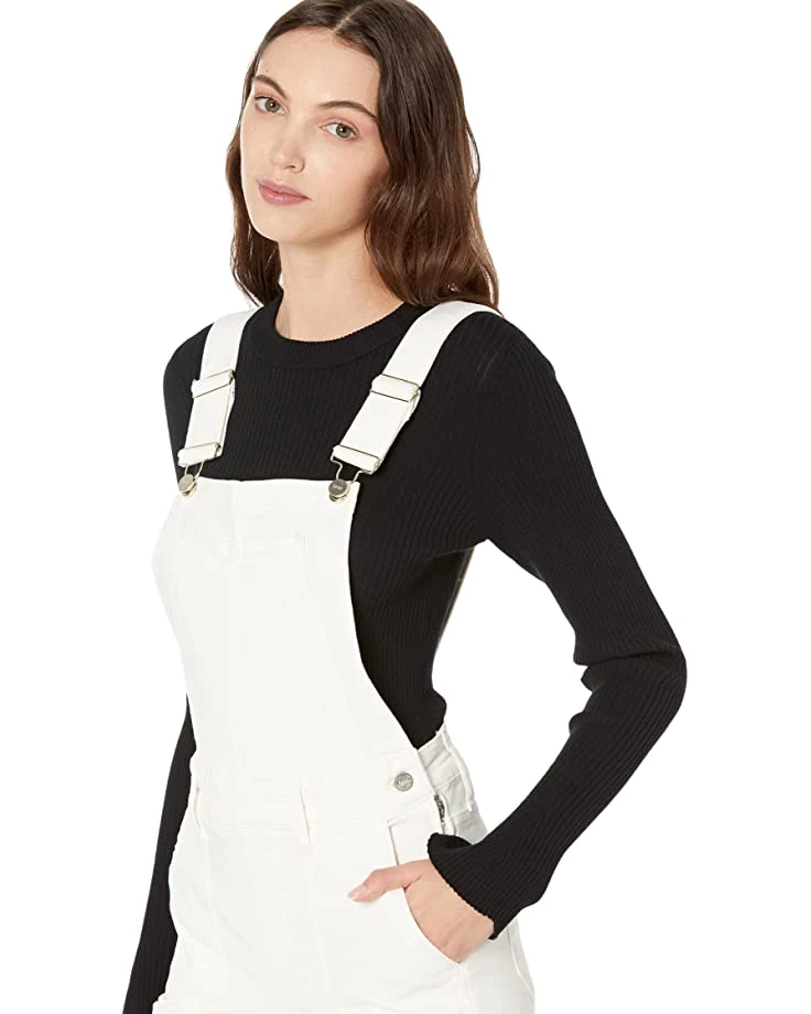 Paige Claudine Overalls in Blank Canvas | Pants 5 Paige Claudine Overalls in Blank Canvas | Pants - Image 3