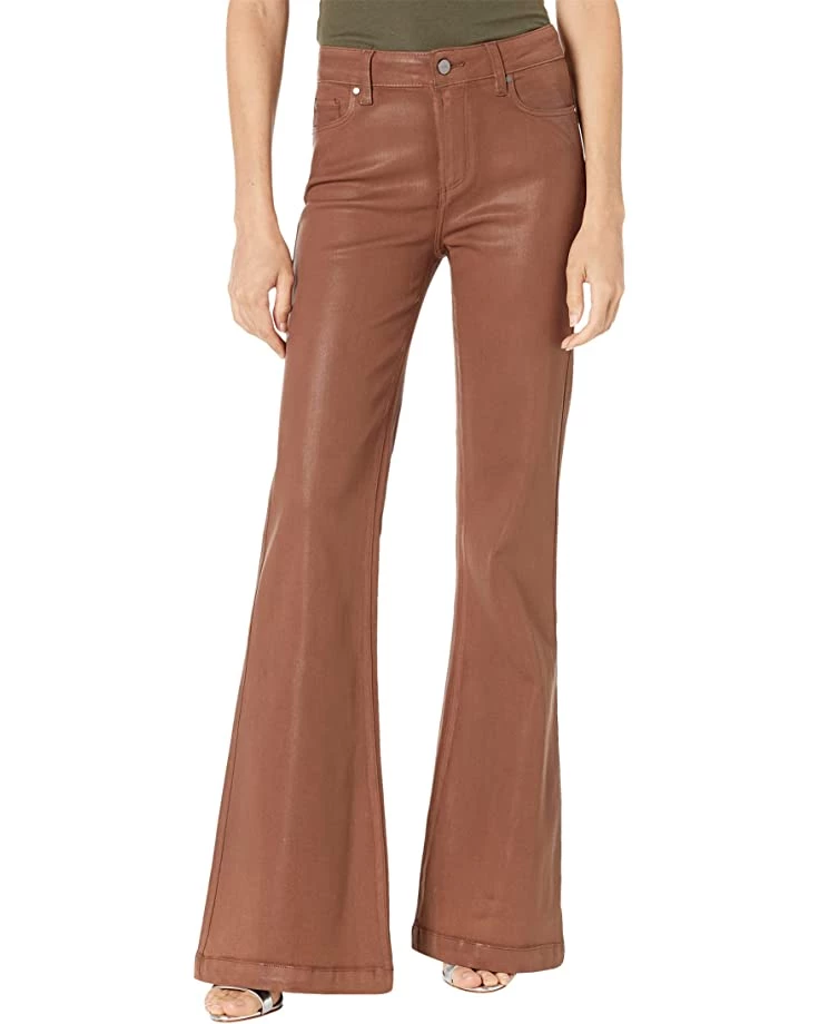 Paige Genevieve in Cognac Luxe Coating | Jeans 3 Paige Genevieve in Cognac Luxe Coating | Jeans