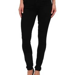 Paige Verdugo Ultra Skinny in Black Shadow | Jeans