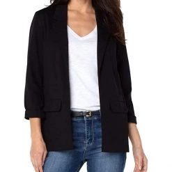 Liverpool Boyfriend Blazer w/ Princess Darts | Coats & Outerwear