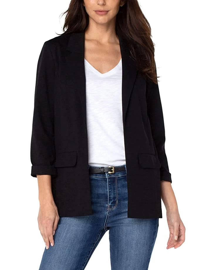 Liverpool Boyfriend Blazer w/ Princess Darts | Coats & Outerwear 3 Liverpool Boyfriend Blazer w/ Princess Darts | Coats & Outerwear