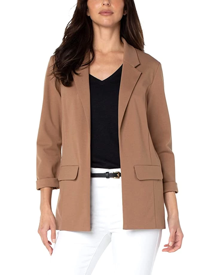 Liverpool Boyfriend Blazer w/ Princess Darts | Coats & Outerwear 5 Liverpool Boyfriend Blazer w/ Princess Darts | Coats & Outerwear - Image 3