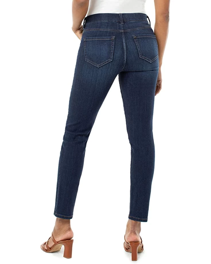 Liverpool Petite Gia Glider Slim Pull-On with Fake Fly in Dorsey | Jeans 5 Liverpool Petite Gia Glider Slim Pull-On with Fake Fly in Dorsey | Jeans - Image 3