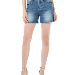 Liverpool Vickie Fray Hem Shorts