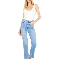 Paige Ultra High-Rise Cindy in Lovesong Distressed/Tuned Hem | Jeans 9 Paige Ultra High-Rise Cindy in Lovesong Distressed/Tuned Hem | Jeans -Paige Sales Store 71sMAN8voUS. AC SR736920