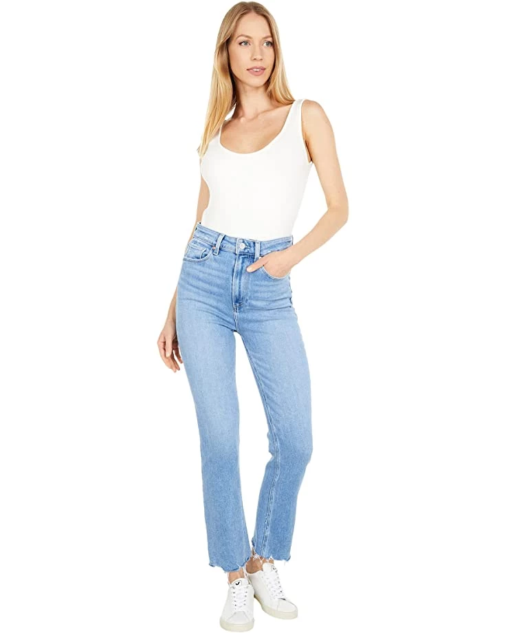 Paige Ultra High-Rise Cindy in Lovesong Distressed/Tuned Hem | Jeans 6 Paige Ultra High-Rise Cindy in Lovesong Distressed/Tuned Hem | Jeans - Image 4