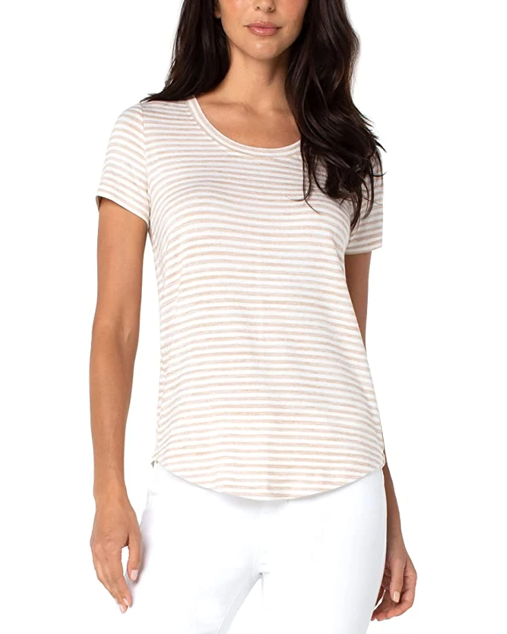 Liverpool Scoop Neck Short Sleeve Tee | Shirts & Tops 3 Liverpool Scoop Neck Short Sleeve Tee | Shirts & Tops