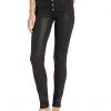 Paige Hoxton Ultra Skinny w/ Exposed Button Fly in Black Fog Luxe Coating | Jeans -Paige Sales Store 71vWNwFNJ3L. AC SR736920