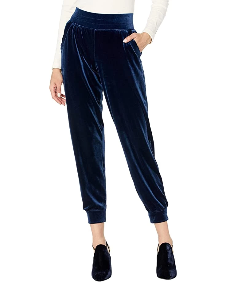 Liverpool Pull-On Stretch Velvet Joggers | Pants 8 Liverpool Pull-On Stretch Velvet Joggers | Pants - Image 6