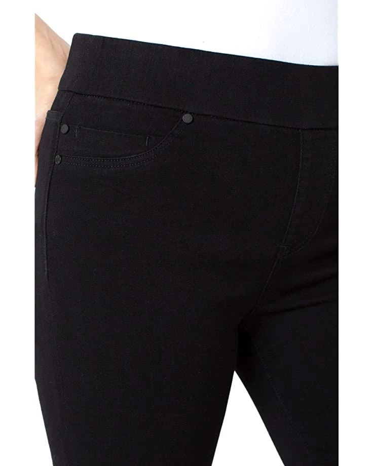 Liverpool Sienna Skinny Jean Leggings in Black Rinse | Jeans 5 Liverpool Sienna Skinny Jean Leggings in Black Rinse | Jeans - Image 3