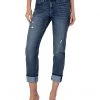 Liverpool Marley Girlfriend Cuffed Hem Eco Friendly Jeans in Blue Mesa -Paige Sales Store 81J9hq79voL. AC SR736920