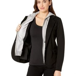 Liverpool Boyfriend Knit Blazer w/ Removable Hood | Coats & Outerwear -Paige Sales Store 81UyqGq3q0L. AC SR736920