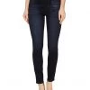 Liverpool Sienna Pull-On Ankle in Silky Soft Denim in Dynasty Dark | Jeans