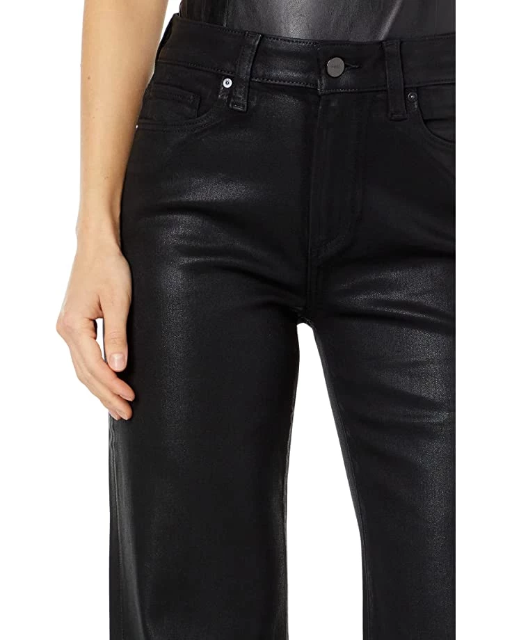 Paige Leenah in Black Fog Luxe Coating | Jeans 5 Paige Leenah in Black Fog Luxe Coating | Jeans - Image 3