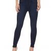 Liverpool Farrah High-Waist Pull-On Ankle in Silky Soft Denim in Griffith Super Dark | Jeans