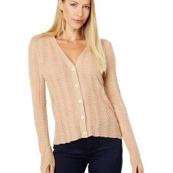 Paige Pointelle Susan Top | Sweaters
