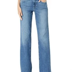 Paige Sabine Seamed Beltloops in Shea Distressed | Jeans