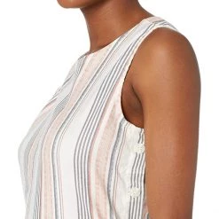 Liverpool Button Side Sleeveless Striped Tank | Shirts & Tops -Paige Sales Store 81rfgltY aL. AC SR736920